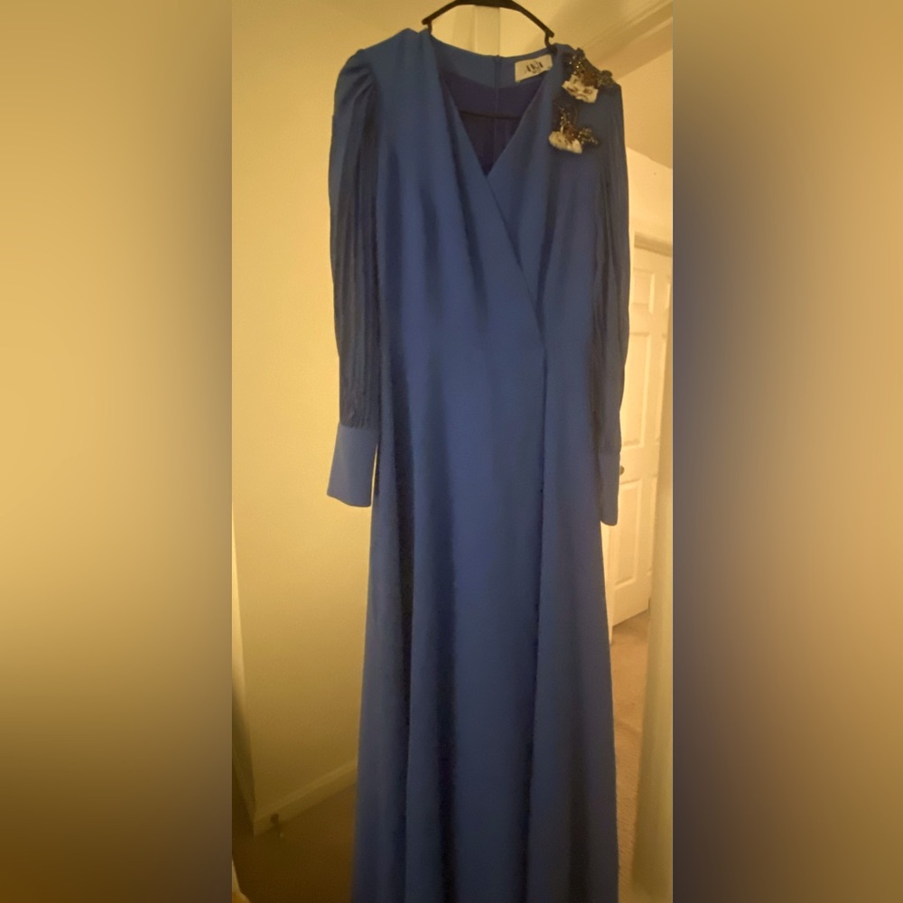 Elegant Blue Maxi Dress - Perfect for Any Occasion